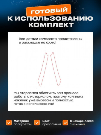 Стойки лобового стекла KGM Torres (I) (2023-) 2