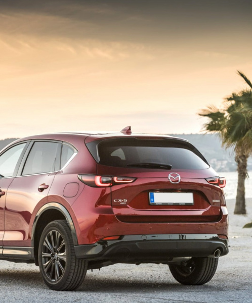 Mazda CX-5 (II) (FL 2021-) сзади