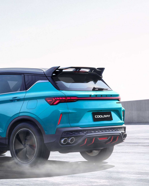 Geely Coolray (I) (FL 2023-) сзади